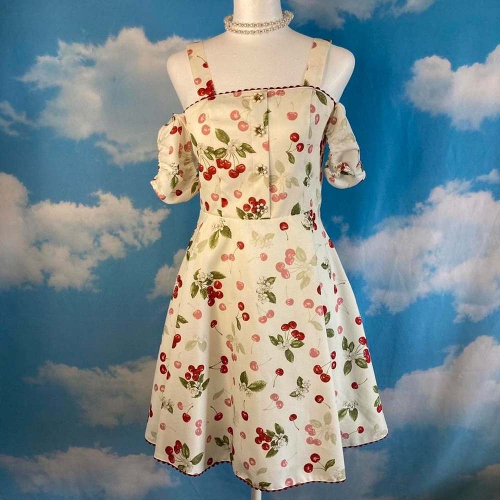 2 Way Cherry & Blossoms Secret Honey Dress